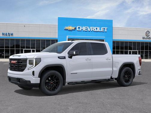 Summit White 2026 GMC Sierra 1500 Elevation