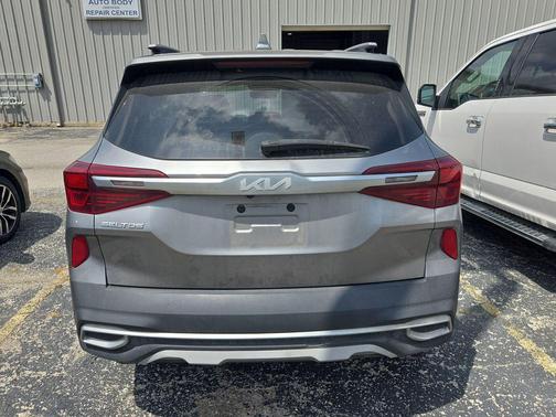 Steel Gray 2023 Kia Seltos SX Turbo