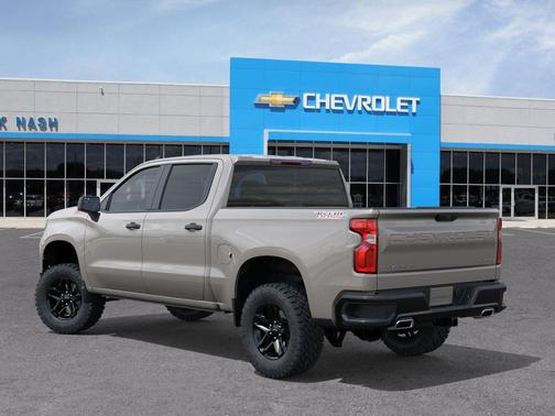 White Sands 2026 Chevrolet Silverado 1500 Custom Trail Boss