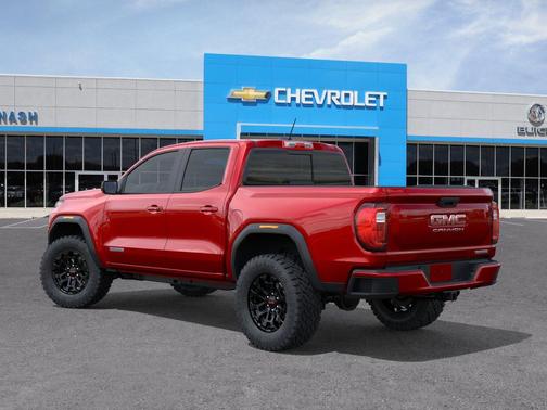 Volcanic Red Tintcoat 2026 GMC Canyon Elevation