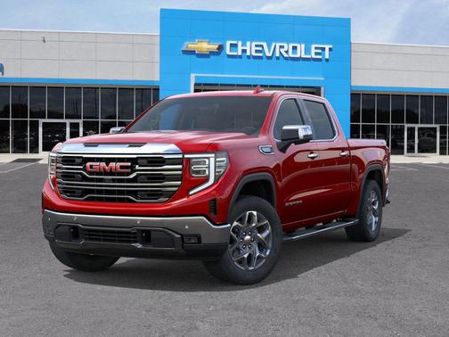 Volcanic Red Tintcoat 2026 GMC Sierra 1500 SLT