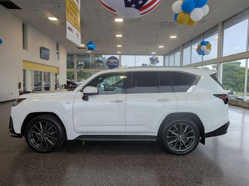 Ultra White 2024 Lexus LX 600 F SPORT
