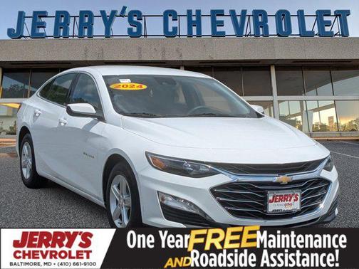 Summit White 2024 Chevrolet Malibu FWD 1LT