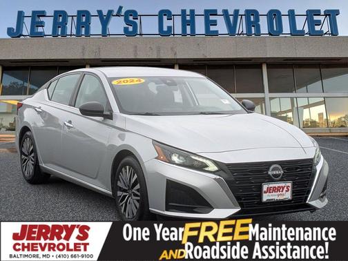 Brilliant Silver Metallic 2024 Nissan Altima 2.5 SV