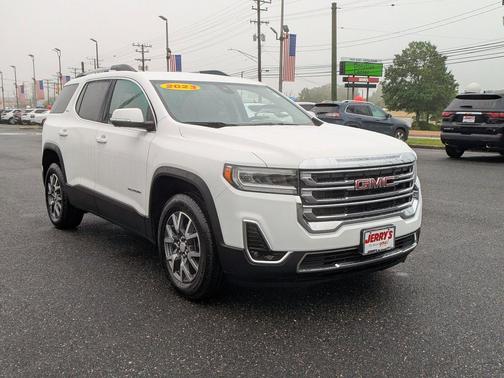 Summit White 2023 GMC Acadia AWD SLT