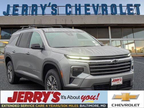 Sterling Gray Metallic 2026 Chevrolet Traverse LT