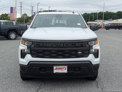 Summit White 2026 Chevrolet Silverado 1500 WT