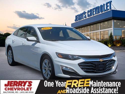 Summit White 2024 Chevrolet Malibu FWD 1LT