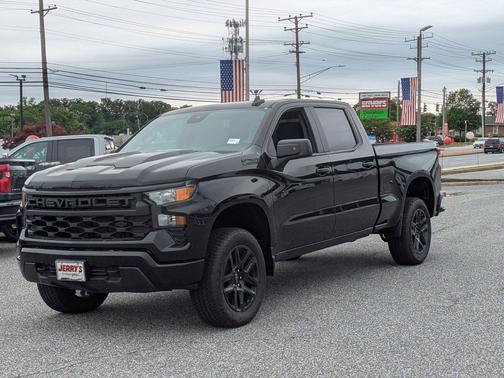 Black 2026 Chevrolet Silverado 1500 Custom Trail Boss