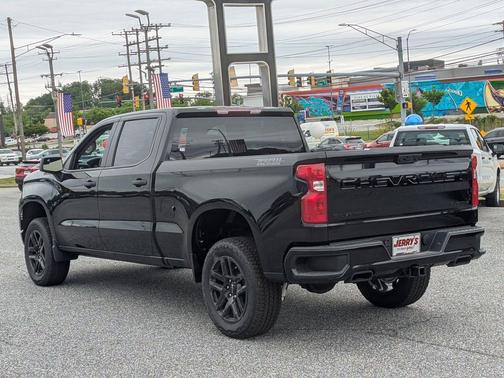 Black 2026 Chevrolet Silverado 1500 Custom Trail Boss