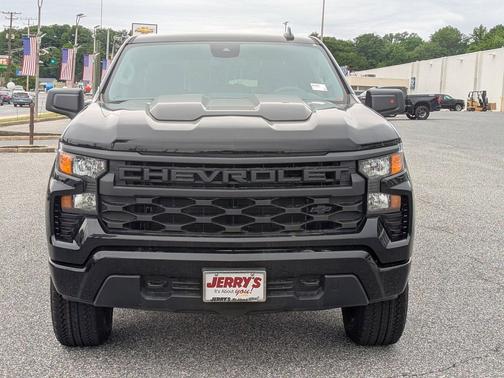 Black 2026 Chevrolet Silverado 1500 Custom Trail Boss