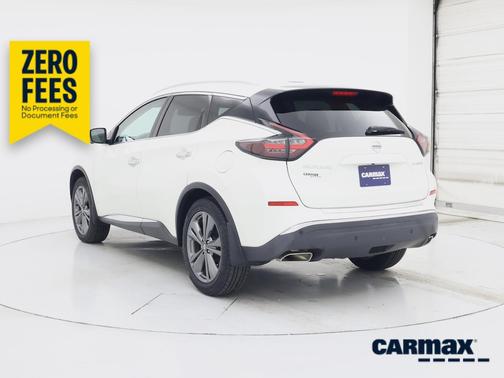 White 2020 Nissan Murano Platinum