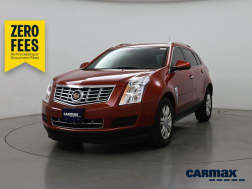 Red 2016 Cadillac SRX Luxury