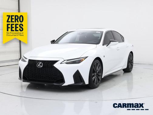 White 2024 Lexus IS 350 F-SPORT Design