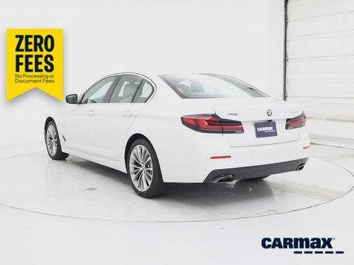 White 2023 BMW 540 I