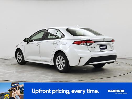 White 2022 Toyota Corolla LE