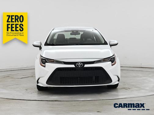White 2022 Toyota Corolla LE
