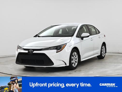 White 2022 Toyota Corolla LE