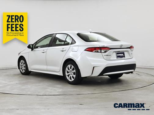 White 2022 Toyota Corolla LE