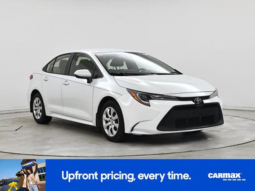 White 2022 Toyota Corolla LE