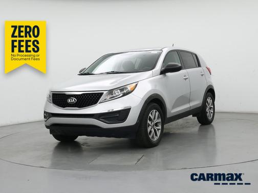 Silver 2015 Kia Sportage LX