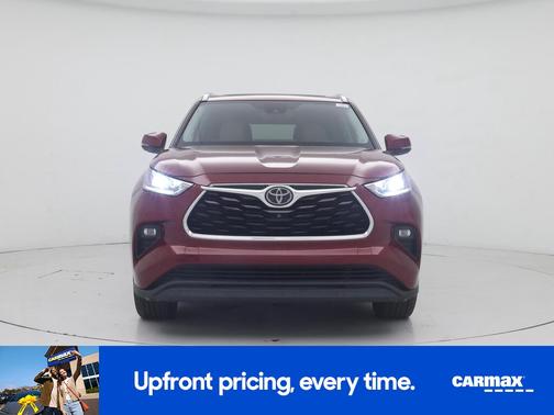Red 2021 Toyota Highlander Limited