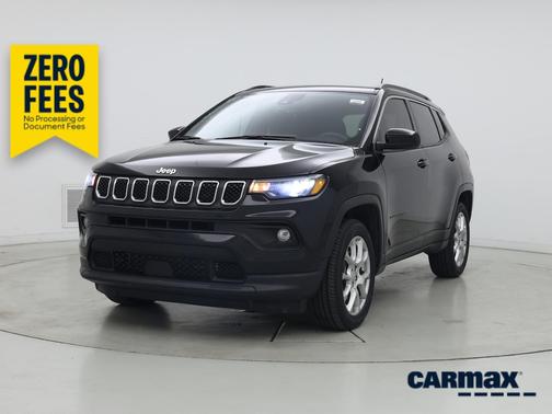 Black 2023 Jeep Compass Latitude Lux