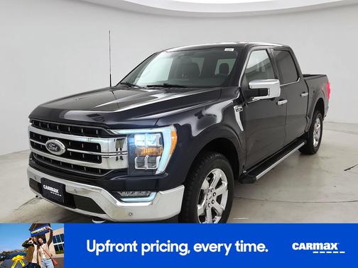 Blue 2021 Ford F-150 Lariat