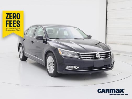 Black 2017 Volkswagen Passat SE