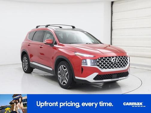 Red 2022 Hyundai SANTA FE Limited