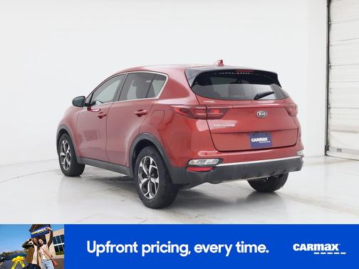 Red 2021 Kia Sportage LX
