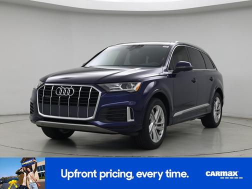 Blue 2021 Audi Q7 Premium Plus
