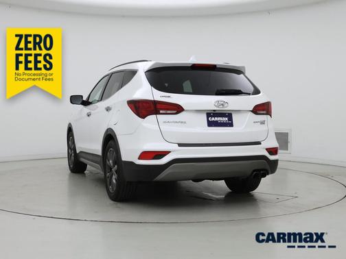 White 2018 Hyundai Santa Fe Sport Ultimate
