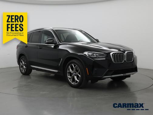 Black 2023 BMW X3 sDrive30i