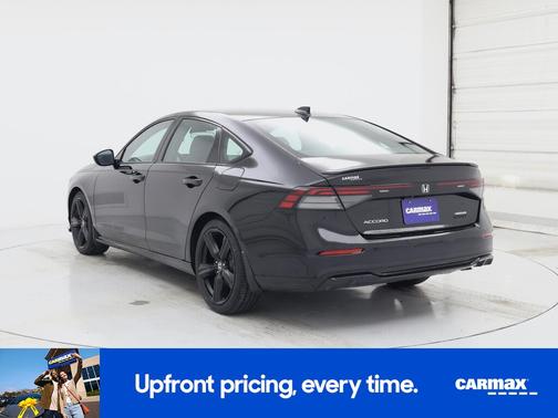 Black 2024 Honda Accord Hybrid Sport-L