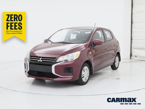 Burgundy 2021 Mitsubishi Mirage ES