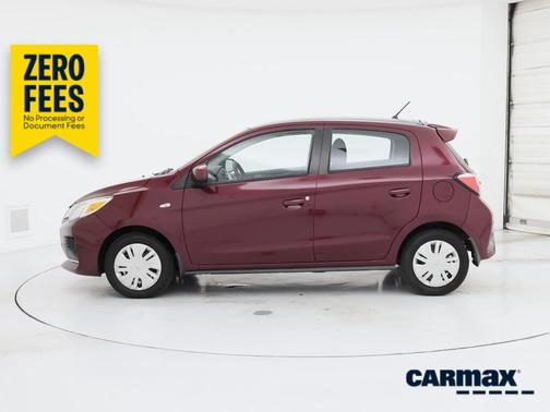 Burgundy 2021 Mitsubishi Mirage ES