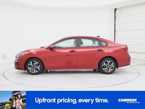 Red 2020 Kia Forte LXS