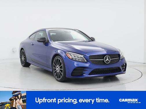 Blue 2022 Mercedes-Benz C-Class