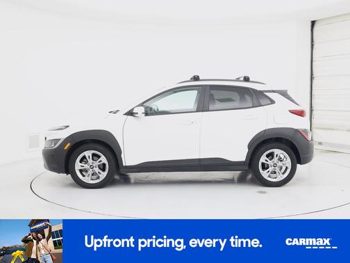 White 2023 Hyundai KONA SEL