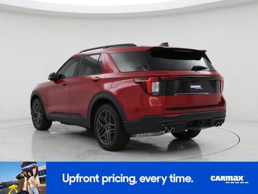 Red 2025 Ford Explorer ST