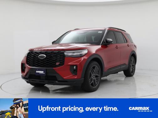Red 2025 Ford Explorer ST