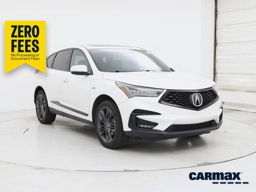 White 2021 Acura RDX A-Spec