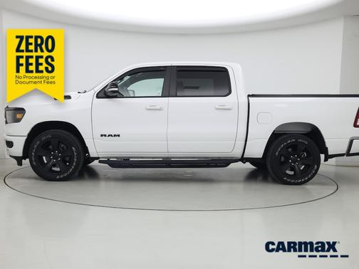 White 2021 RAM 1500 Bighorn