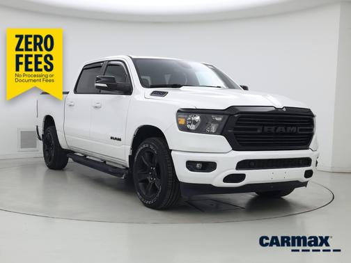 White 2021 RAM 1500 Bighorn
