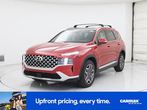 Red 2022 Hyundai SANTA FE Limited