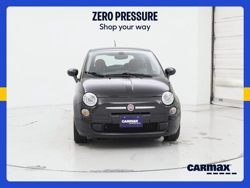 Black 2017 FIAT 500 Pop
