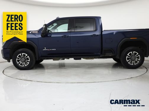Blue 2023 GMC Sierra 2500 AT4