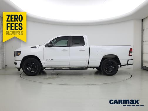White 2022 RAM 1500 Bighorn