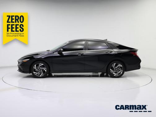 Black 2024 Hyundai ELANTRA SEL
